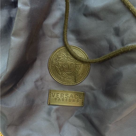 Versace Navy Drawstring Backpack - Picture 3 of 5